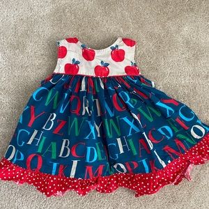 Eleanor Rose Apple Swing Dress